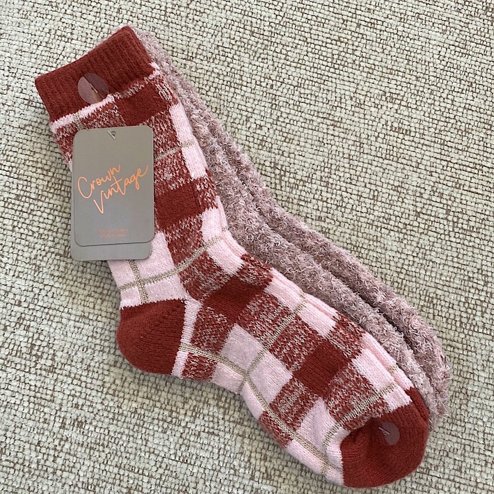 2 Pairs Slipper Socks